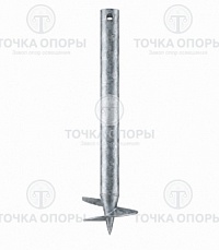 Свая винтовая СВМ 530-4,5-180