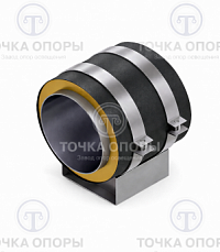 Скользящая опора СПОн 273/500.100 подкладная надземная для труб в ППУ