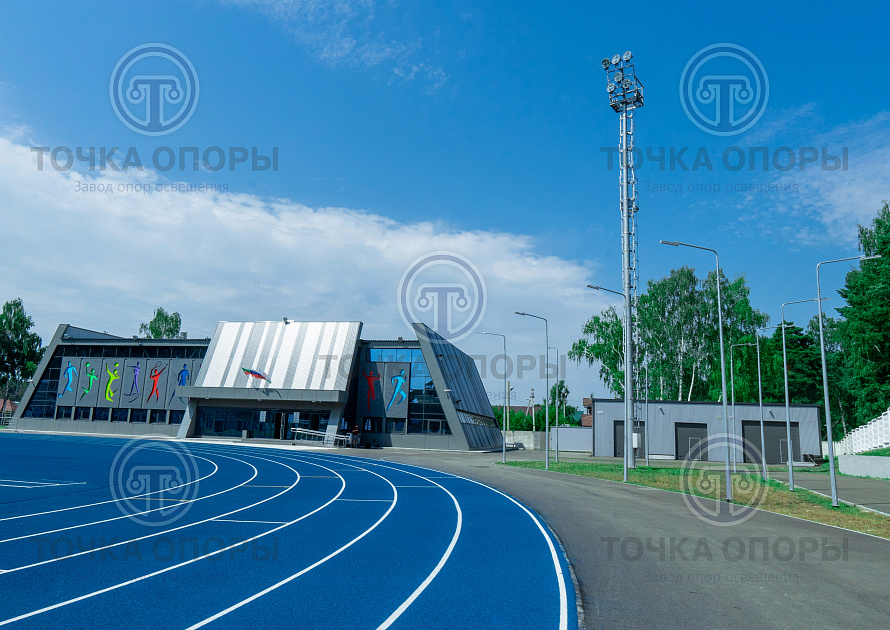 Поставка в город Казань, для Стадиона Динамо, опор ОГК-7 и мачт ВГН-20 