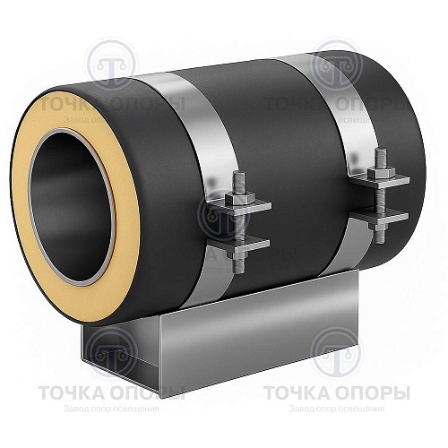 Скользящая опора СПОк 820/1000.150 подкладная канальная для труб в ППУ