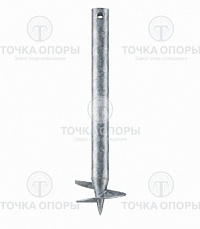 Свая винтовая СВТ 377-4,5-150